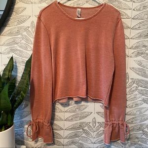 Alternative Apparel Blush Crop Crewneck